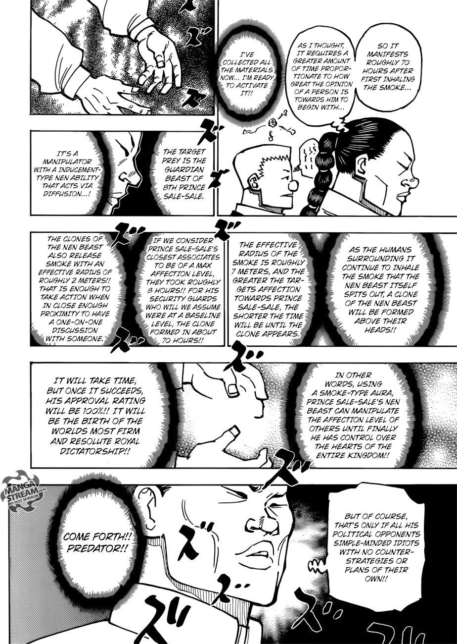 Hunter x Hunter Chapter 381 13